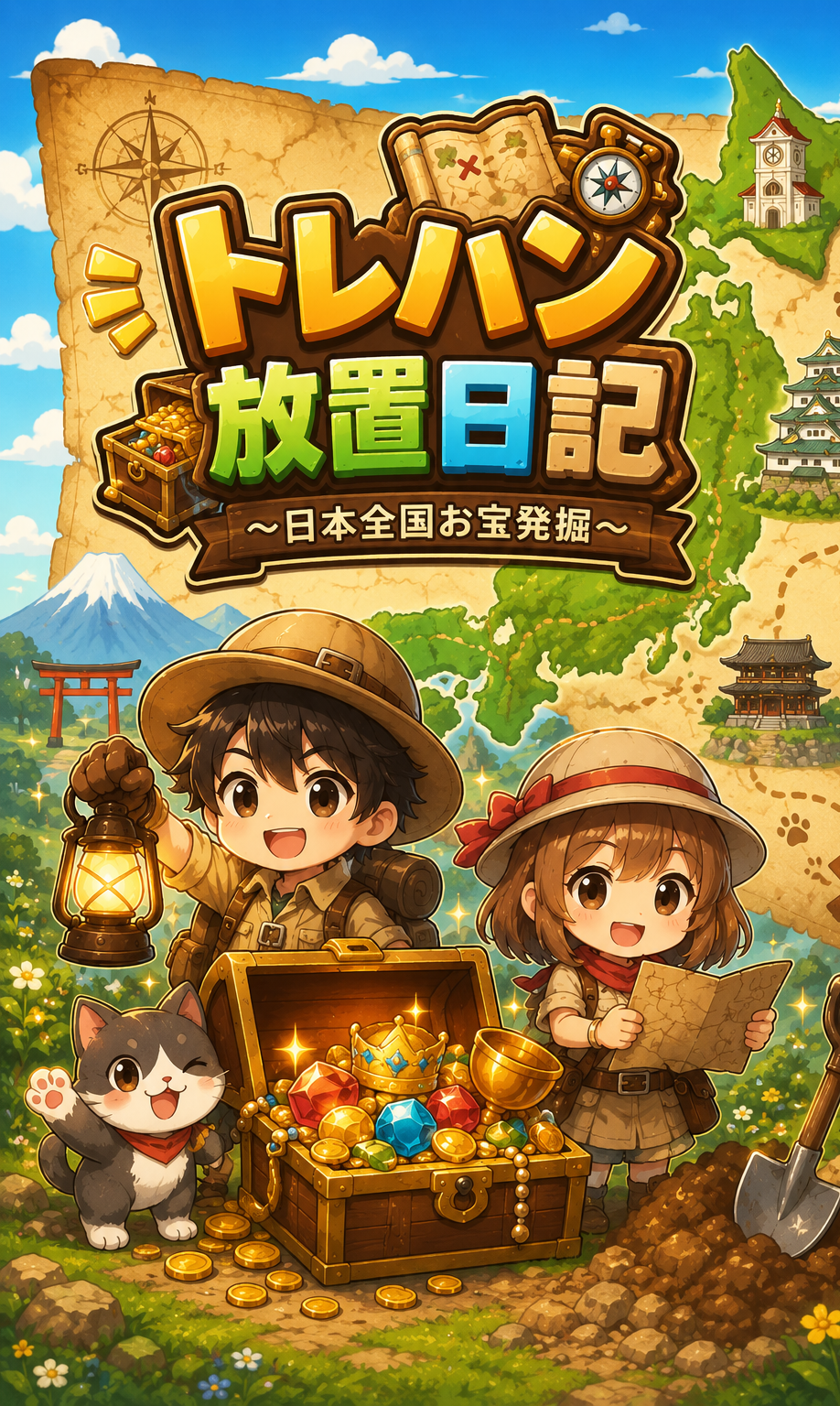 トレハン放置日記 〜日本全国お宝発掘〜